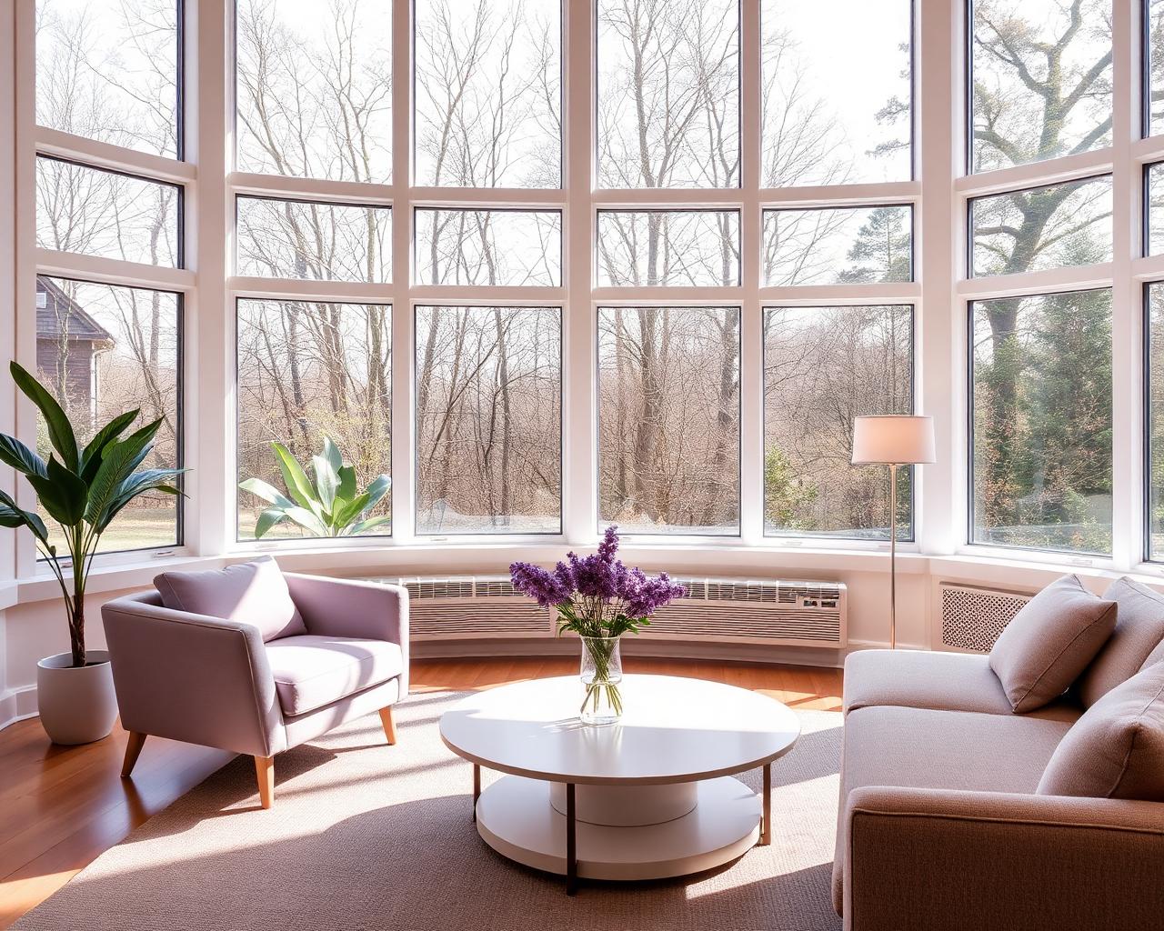 Bright welcoming living room